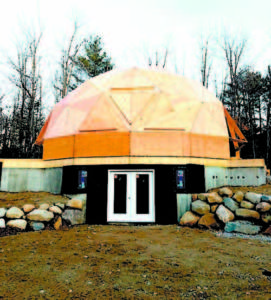 DOME PROJECT part of the Human-Nature Hostel in Roxbury.